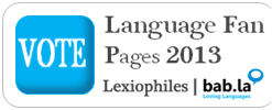 Vote the Top 100 Language Facebook Page 2013
